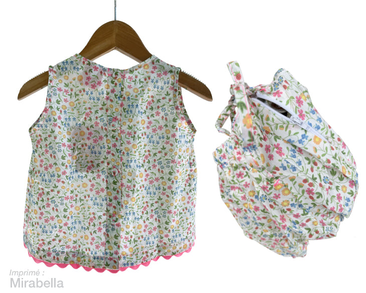 Ensemble Robe et Bloomer