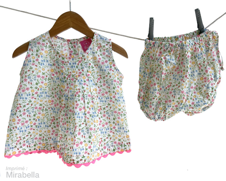 Ensemble Robe et Bloomer