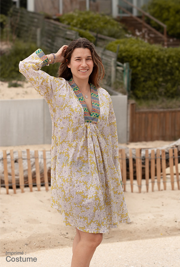 Short Florentine dress