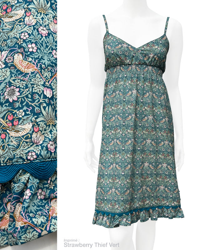 Mid-length princess dress