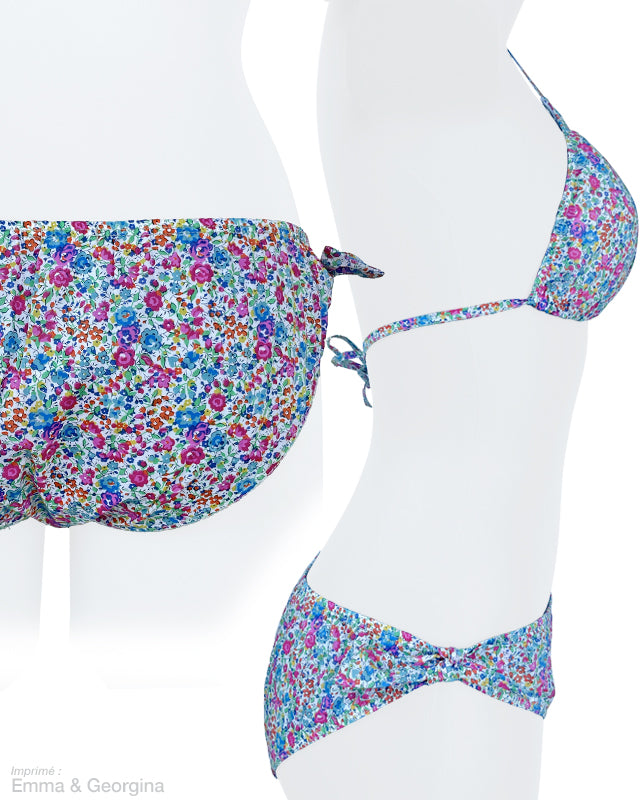 Cotton and Triangle Bikini