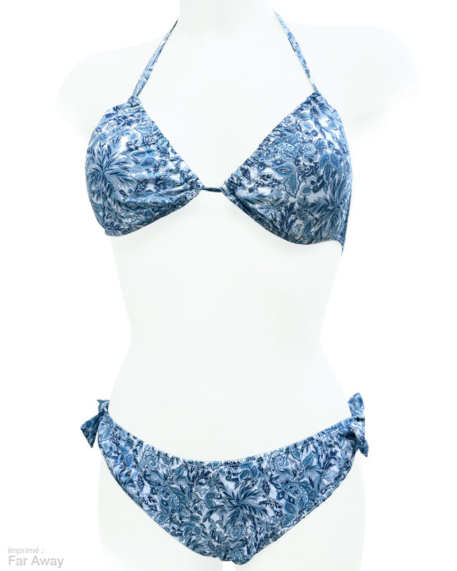 Cotton and Triangle Bikini