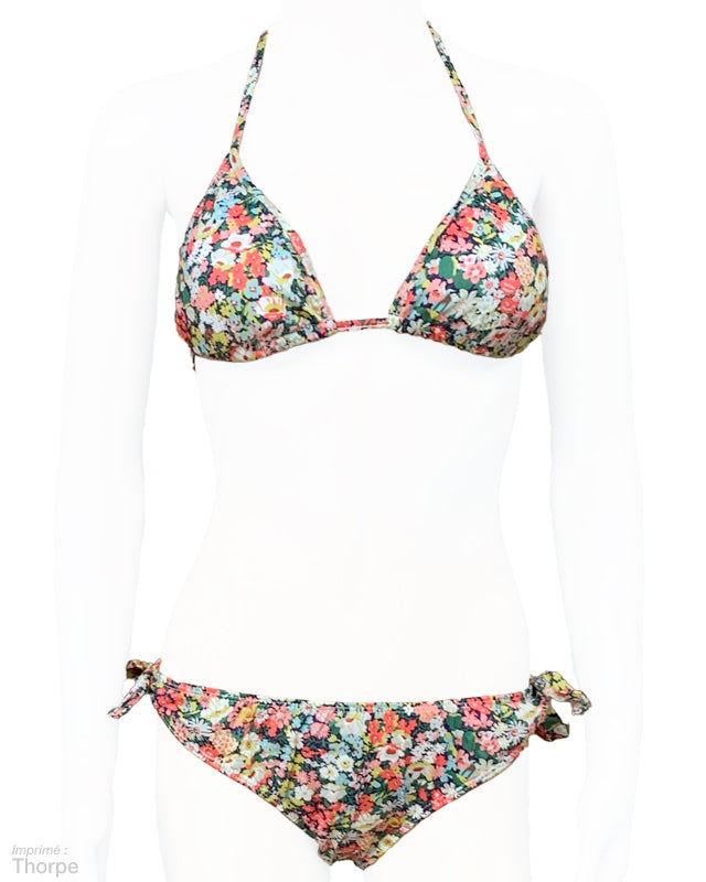 Cotton and Triangle Bikini