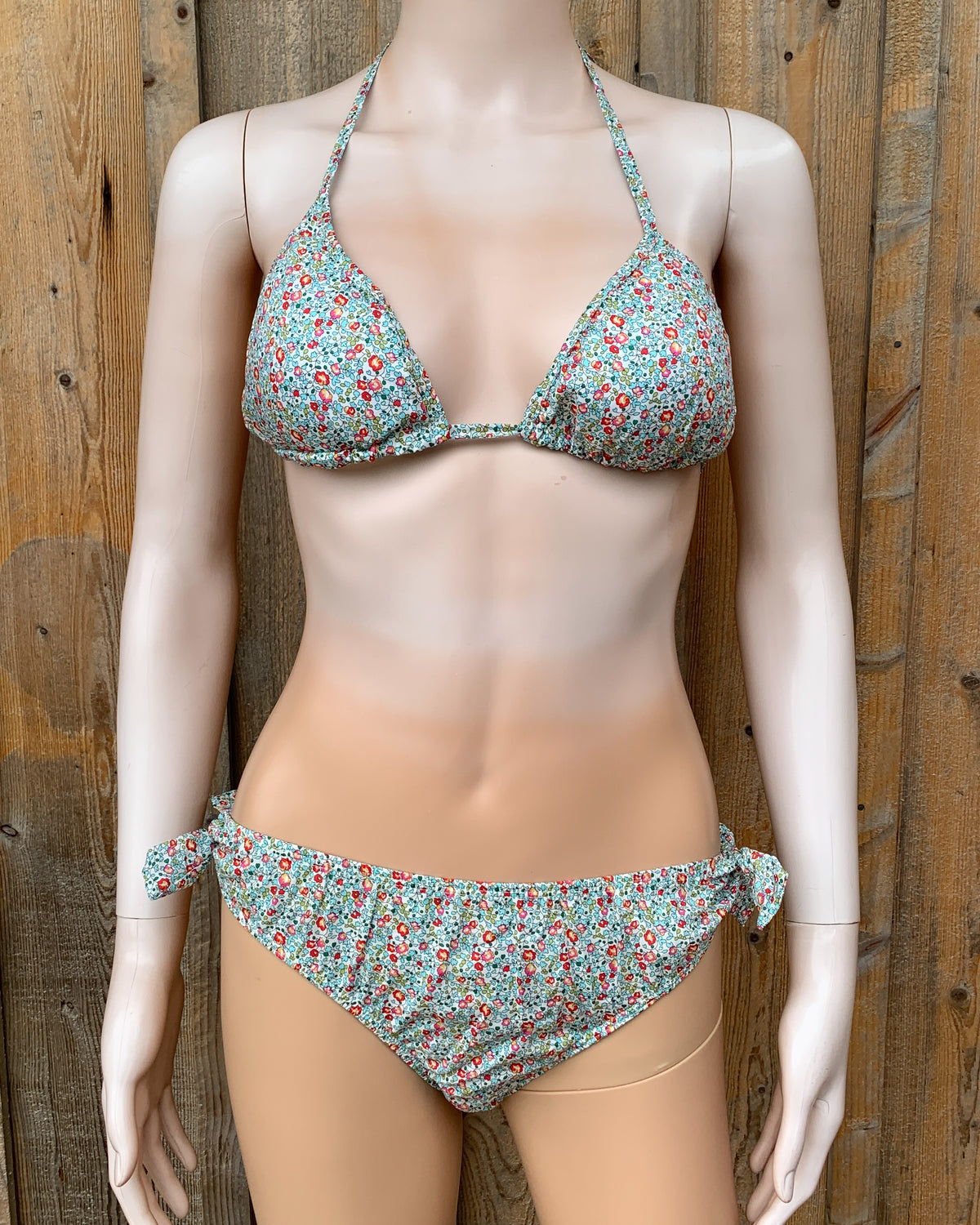 Cotton and Triangle Bikini