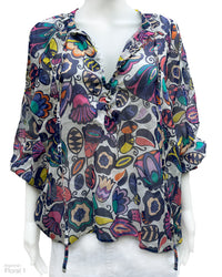 Eugenie top in cotton voile