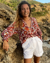 Eugenie top in cotton voile