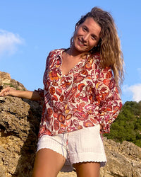 Eugenie top in cotton voile