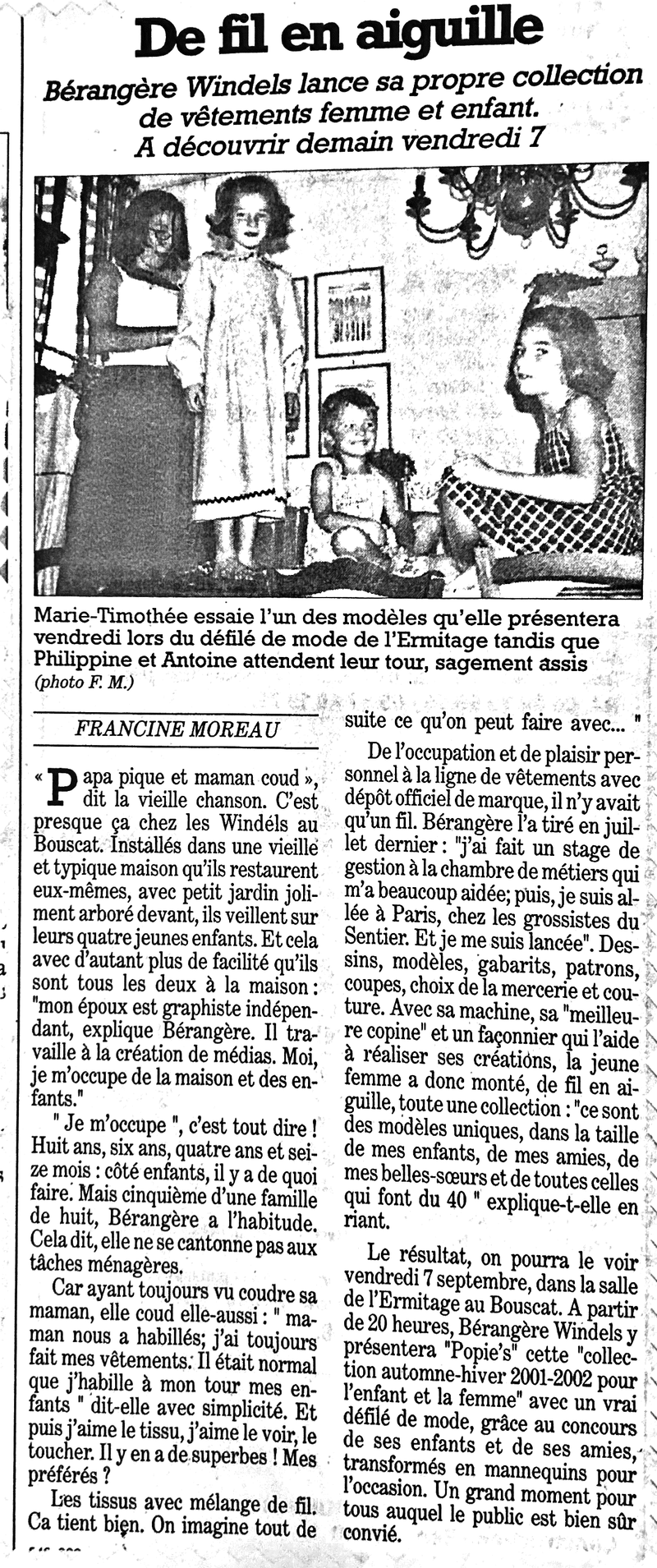 De fil en aiguille