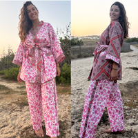 Ensemble Kimono Réversible