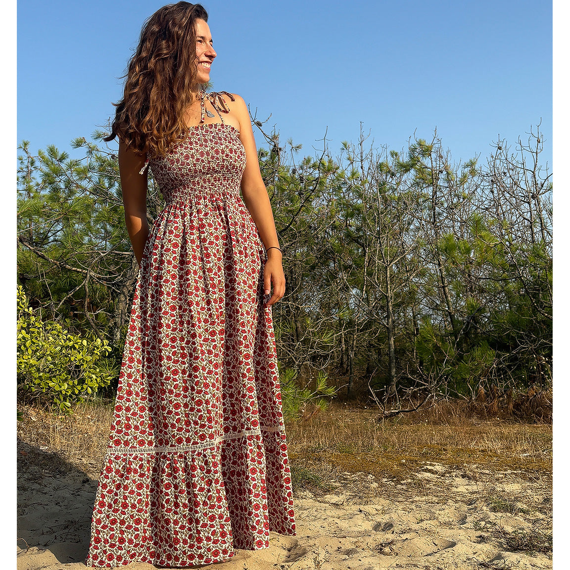 Eulalie Long Dress