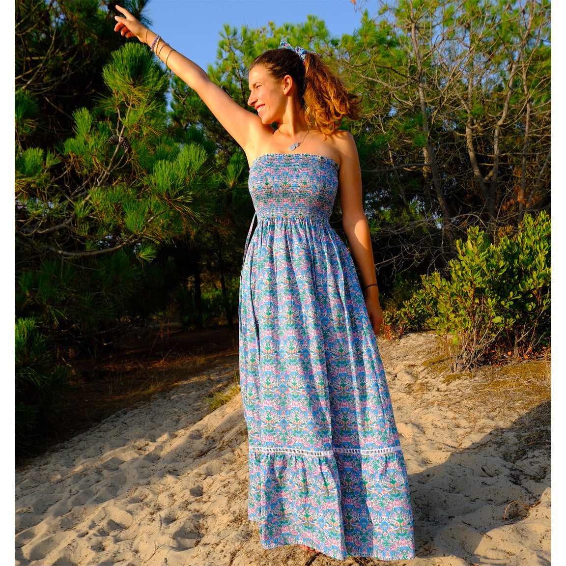 Eulalie Long Dress